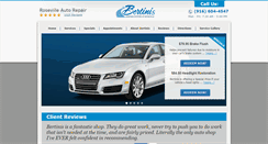 Desktop Screenshot of bertinis.com